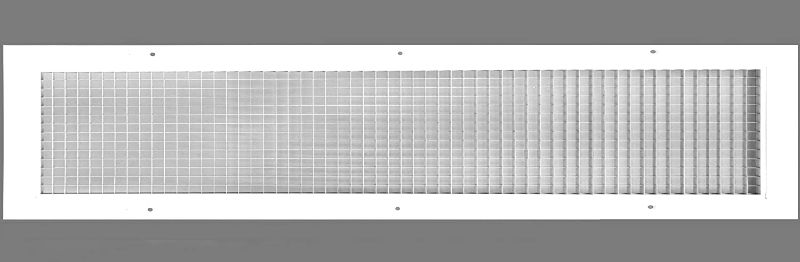 Photo 1 of 8" x 32" or 32" x 8" Cube Core Eggcrate Return Air Grille - Aluminum Rust Proof - HVAC Vent Duct Cover - White [Outer Dimensions: 10.75]