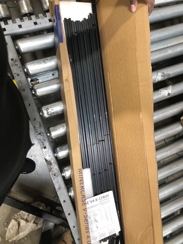 Photo 2 of Veddha V3C 8-GPU Mining Case Aluminum Stackable Mining Rig Open Air Frame Case with Fan Mount - Ethereum(ETH,ETC)/ZCash(ZEC)/Monero(XMR)/Bitcoin(BTC)/Siacoin(SC)