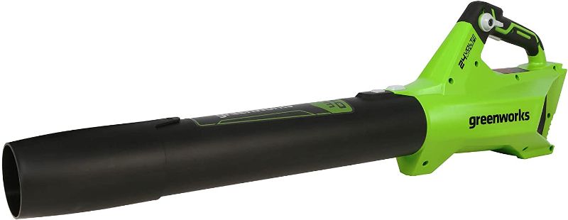 Photo 1 of 
Greenworks 24V Brushless Axial Blower (110 MPH / 450 CFM) Battery Not Included, Tool Only