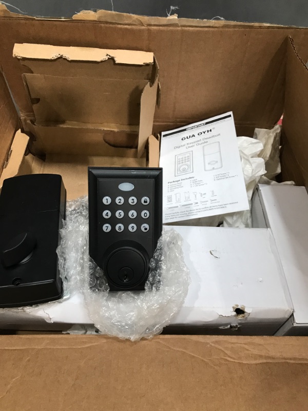 Photo 1 of gua oyh digital keypad deadbolt