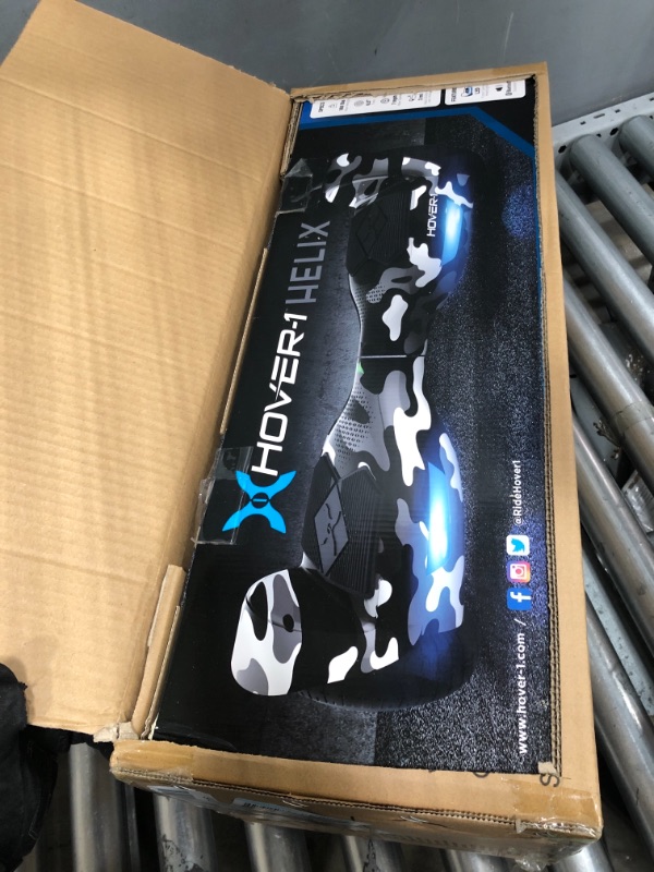 Photo 2 of ***PARTS ONLY*** Hover-1 Helix Electric Hoverboard | 7MPH Top Speed, 4 Mile Range, 6HR Full-Charge, Built-in Bluetooth Speaker, Rider Modes: Beginner to Expert Hoverboard Camo