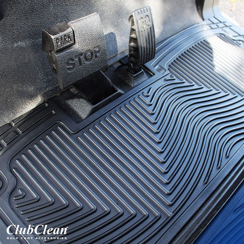 Photo 1 of 
Shield Family/Club Clean Golf Cart Floor Mat – Fits Precedent Model – New and Improved – Only golf car Mat to Meet 6 ASTM Standards – Industry Standard Golf...