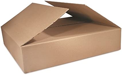 Photo 1 of The Packaging Wholesalers 16 x 16 x 6 Inches Shipping Boxes, 25-Count (BS161606)