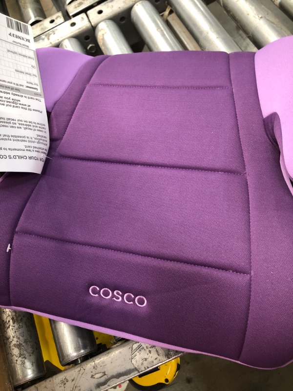 Photo 3 of Cosco Topside Child Safe Belt Positioned Backless Booster Car Seat, Purple Grape