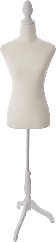 Photo 1 of 
Female Dress Form Pinnable Mannequin Body Torso with Tripod Base Stand
Color:Beige