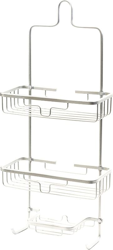 Photo 1 of 
Aluminum Bathroom Organizer Shower Caddy, Hanging Head Two Shelf Shower Organizer Basket Plus Dish, Shower Rack Organizer Storage Shelf For Shampoo,..