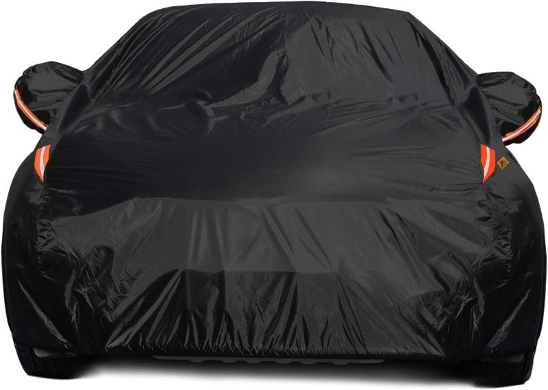 Photo 1 of 
COLOR RAIN TIME Full Car Covers for Sedan, Car Cover Waterproof All Weather Windproof Dustproof UV Protection Scratch Resistant Indoor Outdoor Universal Fit...