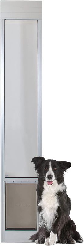 Photo 1 of ***PARTS ONLY*** PetSafe 1-Piece Sliding Glass Pet Door - Outdoor Access Patio Panel Insert for Dogs and Cats, Easy No-Cut Installation, Weather-Resistant Aluminum Insert, Includes Slide-in Closing Panel for Security
