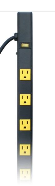 Photo 1 of 
Inland 03201 4' Power Strip - 12 Outlet