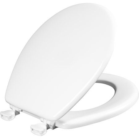 Photo 1 of Bemis 44EC-000 Toilet Seat Round Enamel White