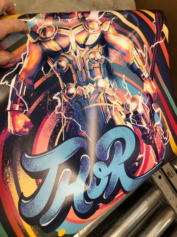 Photo 2 of 
Trends International Marvel Thor: Love and Thunder - Thor One Sheet Wall Poster, 22.375" x 34", Premium Poster 
Size:22.375" x 34"