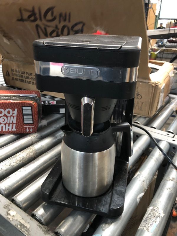 Photo 3 of **NOT FUNCTIONAL PART ONLY !!
BUNN 55200 CSB3T Speed Brew Platinum Thermal Coffee Maker Stainless Steel, 10-Cup