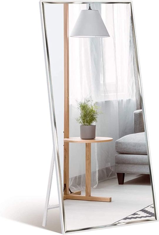 Photo 1 of 
WIFTREY Full Length Mirror 65x24 Floor Standing, Wall Mounted, Leaning, Decorative Bedroom Living Room Standup Wall Full Body Long Hanging Large Size Tall..