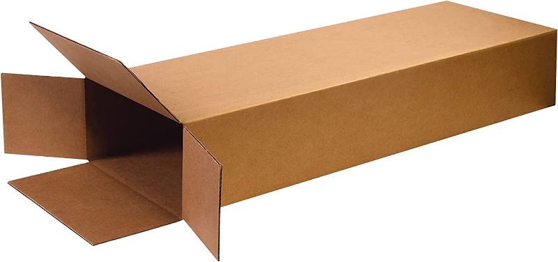 Photo 1 of 
Boxes Fast Small Business Packaging, Shipping Box 18 x 6 x 45, 5 Bulk | Cardboard, Gift, Storage, Large, Double Wall Corrugated Boxes, 18x6x45 18645
