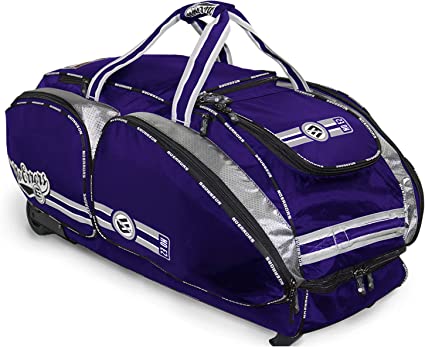 Photo 1 of No Errors NO E2 Wheeled Catchers Gear Bag - Large Baseball and Softball Bag for Catcher’s Equipment with Fatboy Wheels
