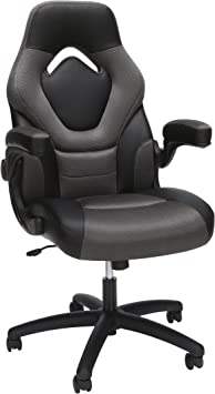 Photo 1 of Read notes Parts only
OFM Gaming Chair Ergonomic Racing Style PC Computer Desk Office Chair - 360 Swivel, Integrated Lumbar Support & Headrest, Adjustable Height, Recline Tilt Control, Flip-Up Arms, 275lb Max - 2022 Grey
