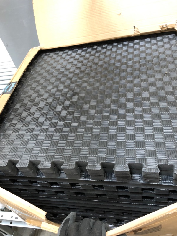 Photo 2 of BalanceFrom Puzzle Exercise Mat with EVA Foam Interlocking Tiles