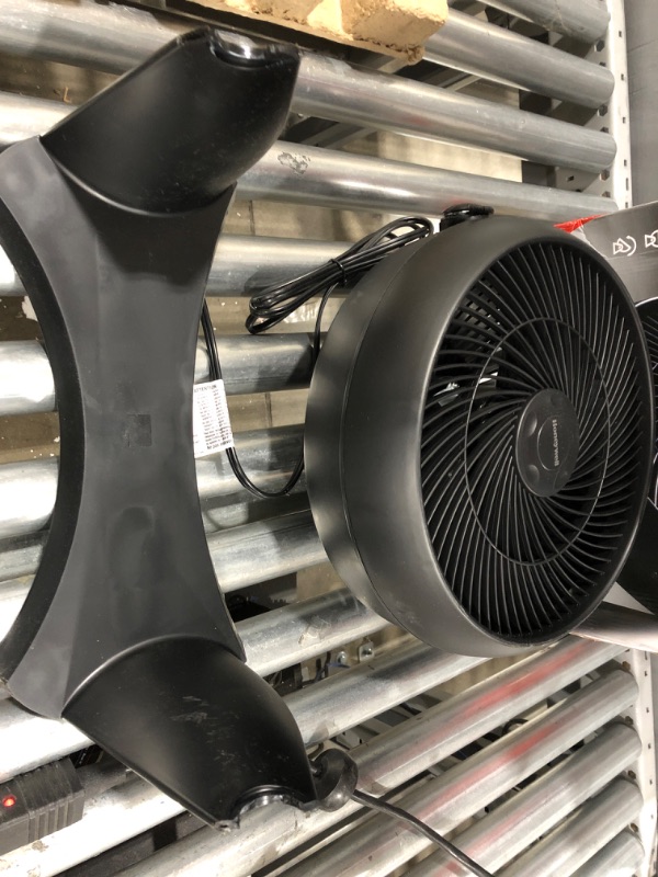 Photo 3 of 12 in. 3 Speed Whole Room Circulator Floor Fan