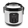 Photo 1 of Aroma 8 Cup Cooked Black & Stainless Cool Touch Digital Rice Cooker & Food Steamer - ARC-914SBD
