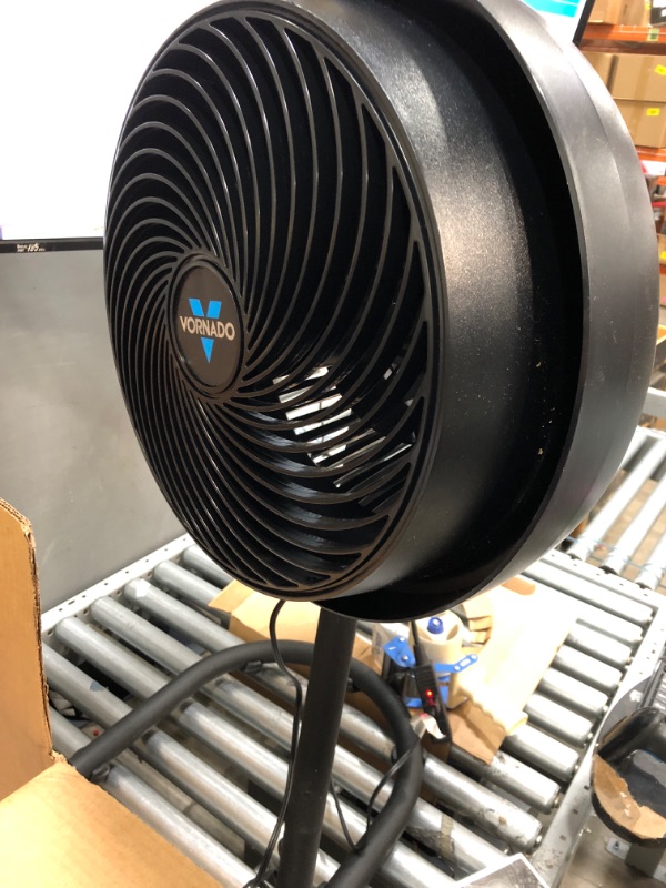 Photo 2 of 12 in. Full-Size Whole Room Air Circulator Fan with Adjustable Height