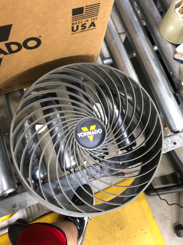 Photo 3 of 10.75 in. Heavy-Duty High-Velocity Whole Room Shop Fan