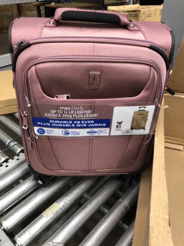 Photo 4 of TravelPro Maxlite 5 International Expandable Carry-On Spinner - Dusty Rose