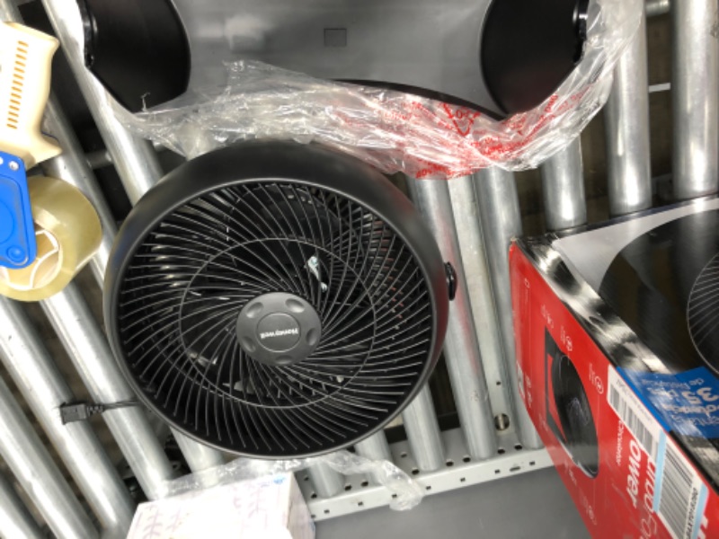 Photo 3 of 12 in. 3 Speed Whole Room Circulator Floor Fan