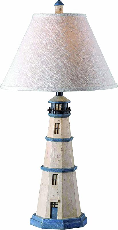 Photo 1 of 
Kenroy Home 20140AW Nantucket Table Lamp with Antique White Finish, Casual Style, 31" Height, 16" Width, 16" Depth