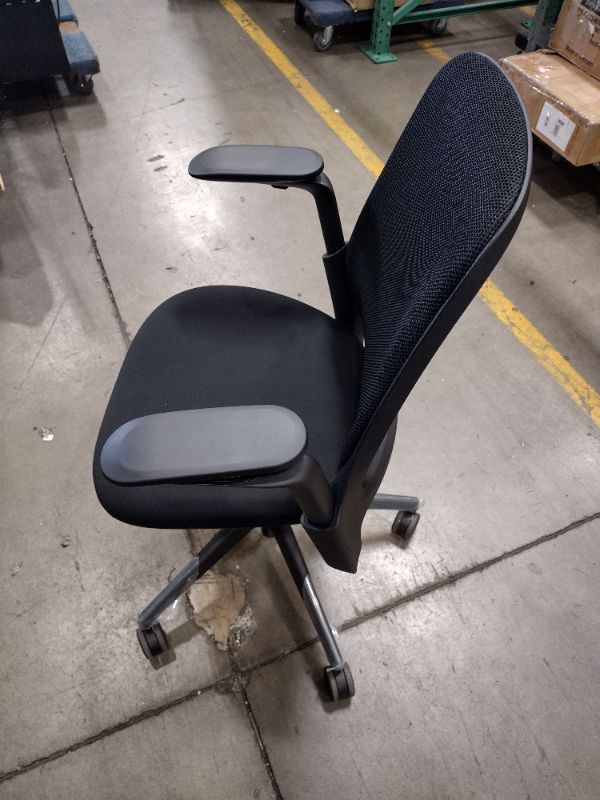 Photo 1 of Steelcase Leap Office Chair, Black Frame and Buzz2 Black Fabric
