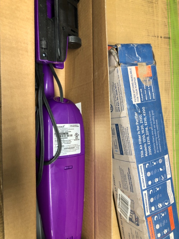 Photo 2 of ** tested*** Bissell Featherweight Stick Lightweight Bagless Vacuum, Purple