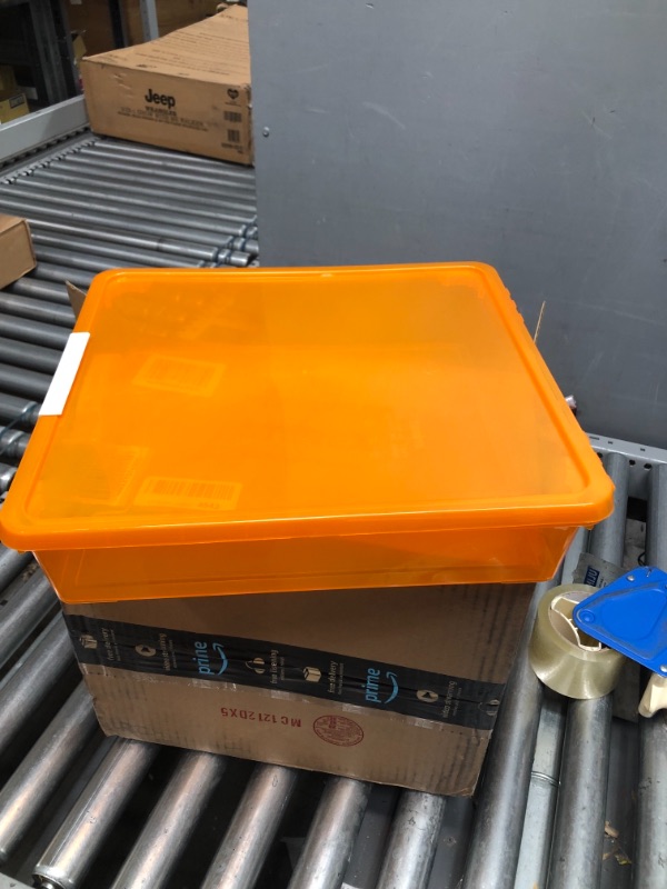 Photo 1 of 1 STOREX CONTAINER ORANGE 