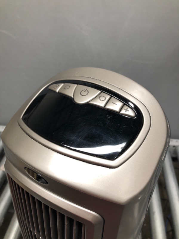 Photo 3 of Lasko 1500W Digital Ceramic Space Heater with Remote, 755320, Silver