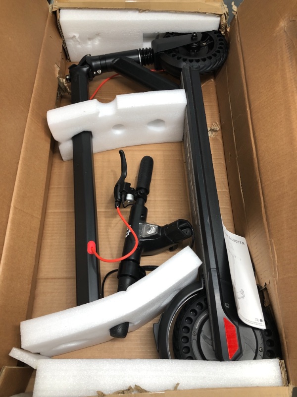 Photo 2 of ***MISSING CHARGER*** YYD ROBO Electric Kick Scooter 19 mph & 350W Brushless Motor - Long Range Battery Folding Commuter Electric Scooter for Adults
