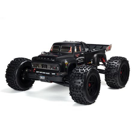 Photo 1 of ARRMA 1/8 NOTORIOUS 6S V5 4 Wheel Drive BLX Stunt RC Truck with Spektrum Firma RTR Transmitter and Receiver Included Batteries and Charger Required Bl
