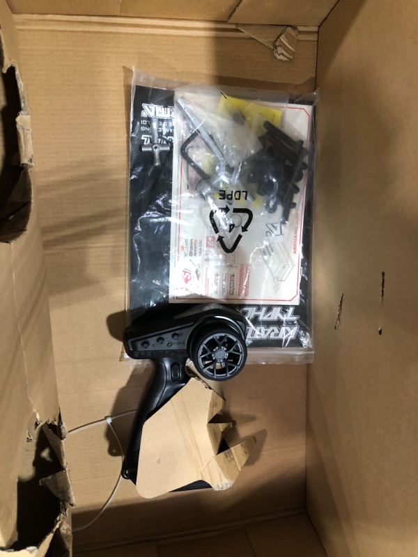 Photo 3 of ARRMA 1/8 NOTORIOUS 6S V5 4 Wheel Drive BLX Stunt RC Truck with Spektrum Firma RTR Transmitter and Receiver Included Batteries and Charger Required Bl
