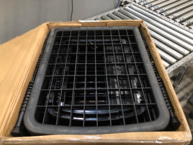 Photo 1 of Amazon Basics 8-Panel Plastic Pet Pen Cage Playpen 59"L x 58"W x 28"H

