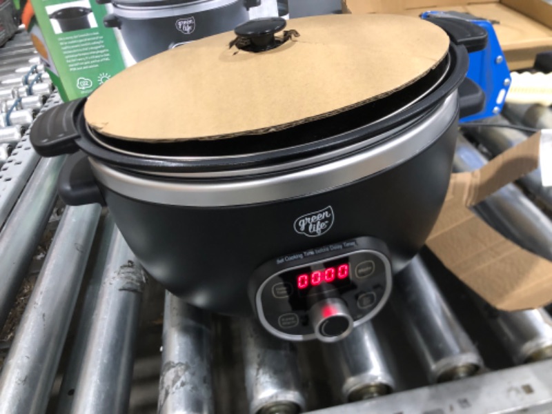 Photo 4 of 6 Qt. Black Slow Cooker**OPENED**
