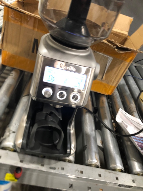 Photo 3 of **USED**
Breville Smart Grinder Pro Coffee Bean Grinder, Brushed Stainless Steel, BCG820BSS
