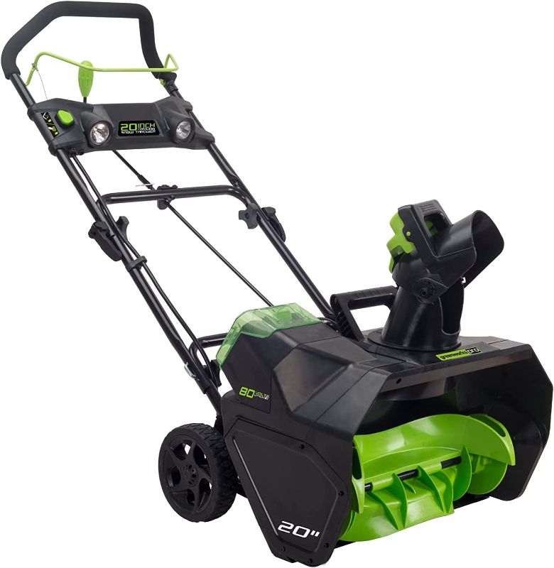 Photo 1 of (PARTS ONLY) Greenworks Pro 80V 20-Inch Cordless Snow Blower, Tool Only
