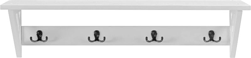 Photo 1 of Alaterre Furniture Coventry 36" W Coat Hook with Shelf
