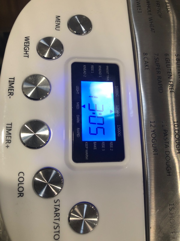 Photo 4 of 850W Digital Display Automatic Bread Maker
