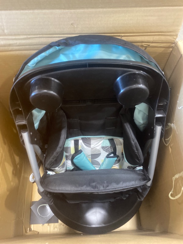 Photo 2 of INCOMPLETE Baby Trend EZ Ride 35 Travel System - Doodle Dots
**MISSING BABY CARRIER**