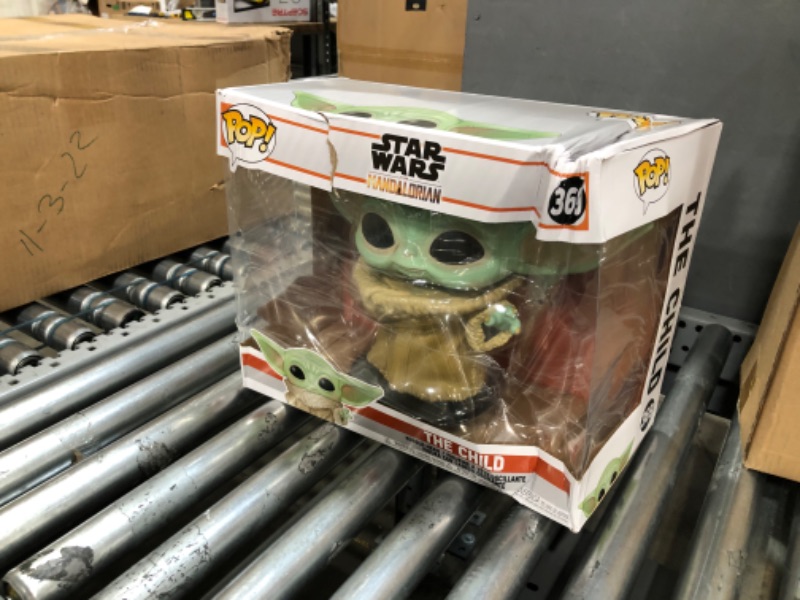 Photo 5 of (DAMAGED)Star Wars The Mandalorian 10 Inch Funko POP Vinyl Figure | The Child
**CRUSHED**