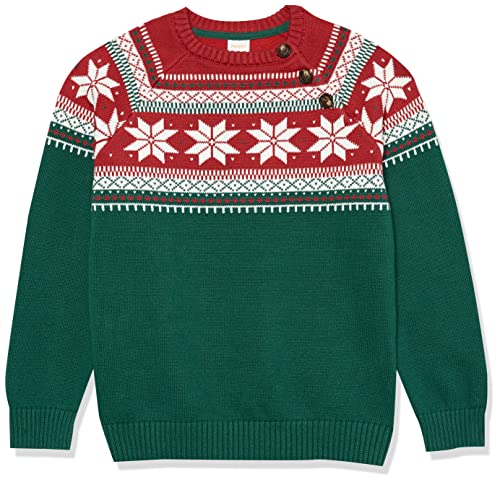 Photo 1 of Gymboree Boys and Toddler Long Sleeve Sweaters, Holiday Fairisle, 7
