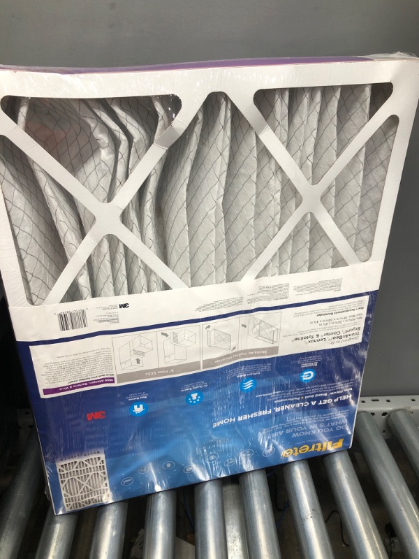 Photo 2 of 3M Filtrete Ultra Allergen Healthy Living Deep Pleat Furnace Filter