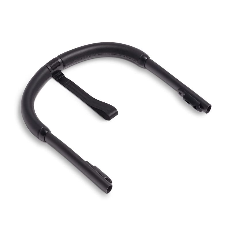 Photo 1 of BABYZEN YOYO Handlebar, Black - Ultra Tear-Resistant, Faux Leather Coating - Includes Tether Strap - Compatible with YOYO2 & YOYO+ Strollers
