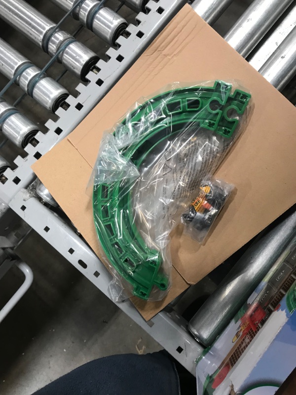 Photo 1 of BRIO World - 33887 Lift & Load Warehouse Set | 32 Piece Train Toy with Accessories and Wooden Tracks for Kids Ages 3 and Up