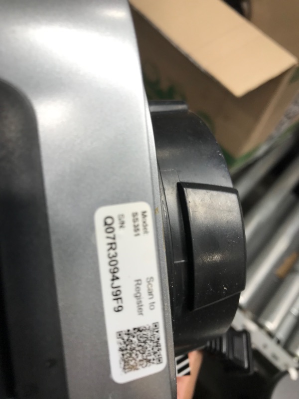 Photo 2 of Ninja SS351 Foodi Power Blender & Processor System 1400 WP Smoothie Bowl Maker & Nutrient Extractor* 6 Functions for Bowls, Spreads, Dough & More, smartTORQUE, 72-oz.** Pitcher & To-Go Cups, Silver Silver 72 fl oz. (64 oz max liquid) 72-oz. Nutrient Extra