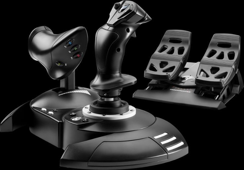 Photo 1 of Thrustmaster T.Flight Full Kit X-Joystick, Throttle and Rudder...
