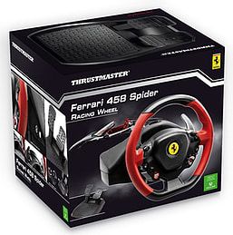 Photo 1 of Thrustmaster Ferrari 458 Spider Racing Wheel for Xbox One - NEW
